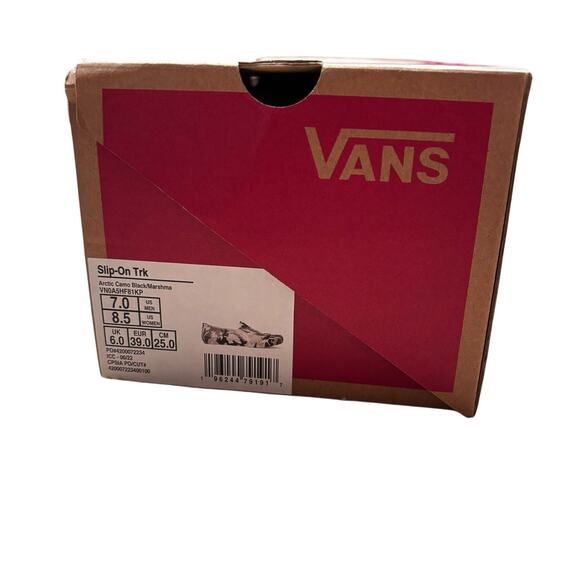 Vans Slip-On Trek TRK Water Shoes Camo Black/Marshmallow W 8.5/M 7 Unisex NIB - Picture 6 of 6